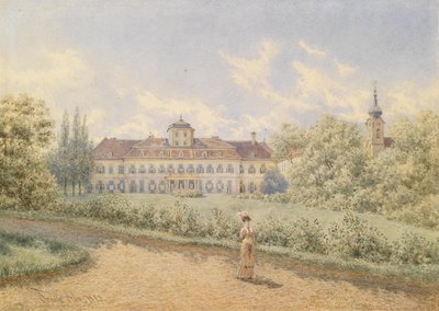 Blue Court Laxenburg by Franz Alt